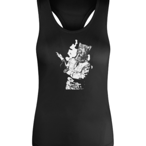 Black and White Bob Vest